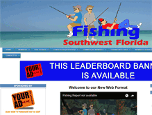 Tablet Screenshot of fishingswfla.com